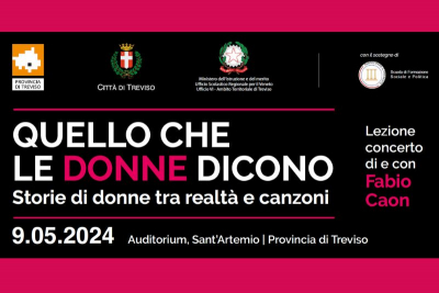 Pari Opportunità, in Provincia l’universo femminile in musica con lo spettacolo “Quello che le donne dicono”